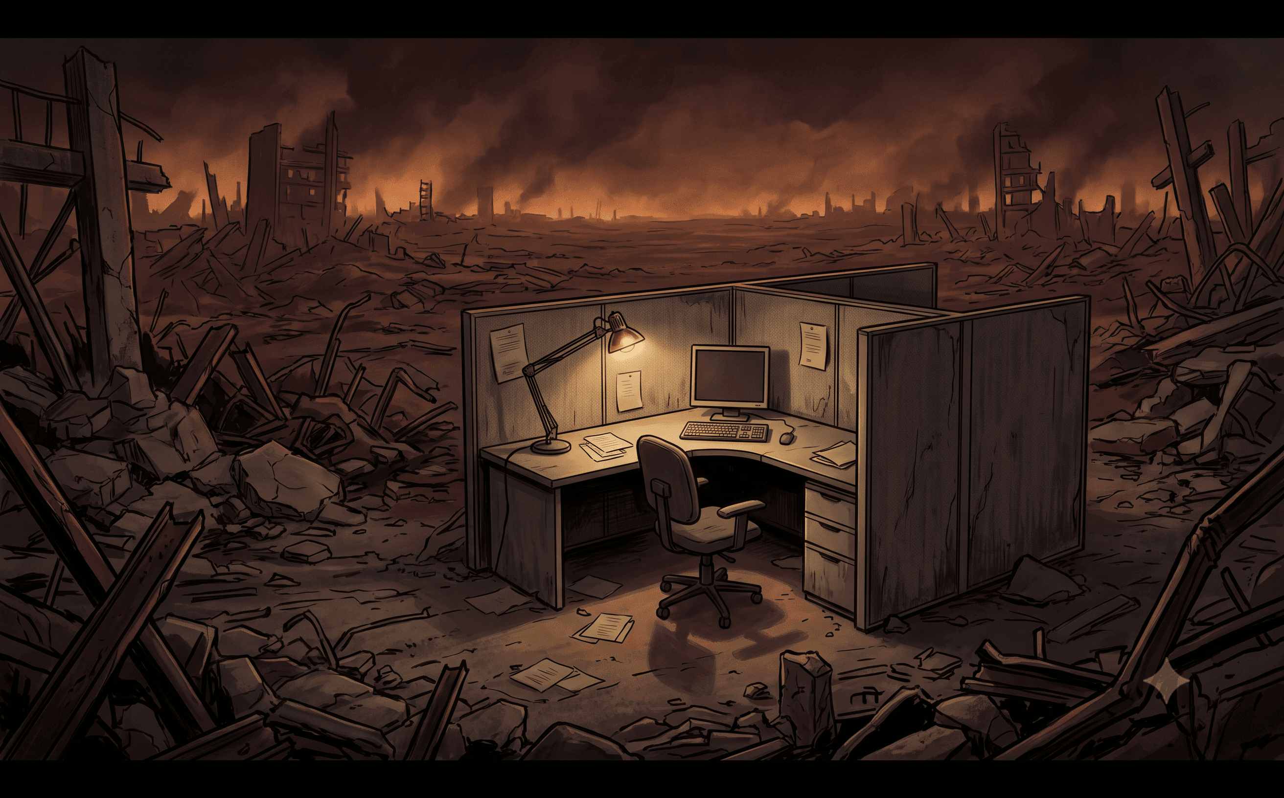 The Post-Armageddon Void